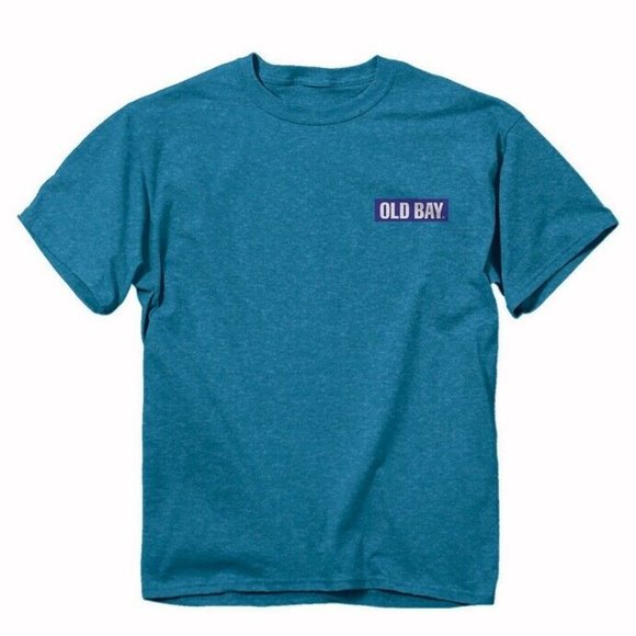 Old Bay Ripped Crab Short Sleeve T-Shirt - NEW Fast Ship - Picture 2 of 7